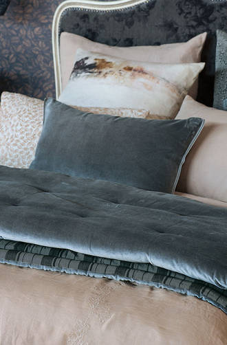 Bianca Lorenne Luchesi Smoke Cushion and Eurocase