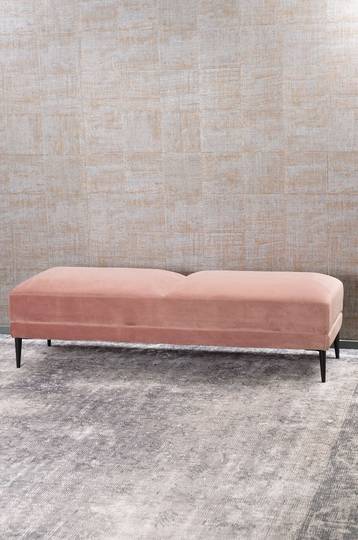 Bianca Lorenne - Renzo Ottoman - Old Rose