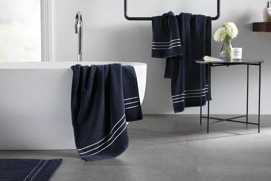 Sheridan - Palais Lux Towel - Midnight