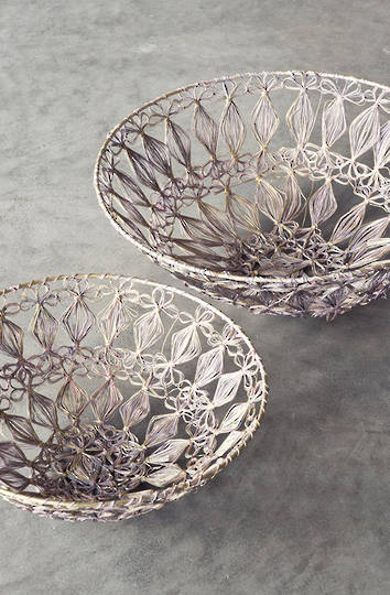 Bianca Lorenne - Panier Pink Gold Basket Set
