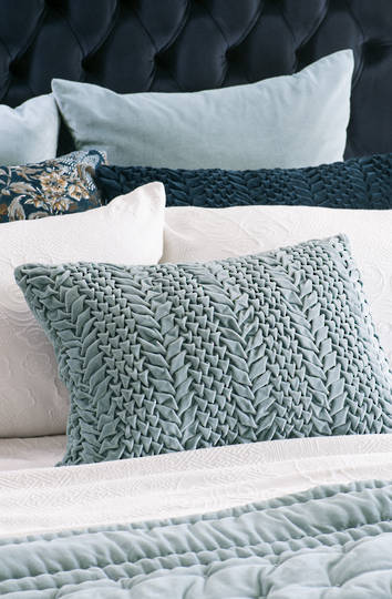 Bianca Lorenne - Piegato Smoke Blue Cushion