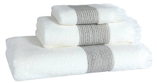 Importico - Devilla - Prato Ivory Towels