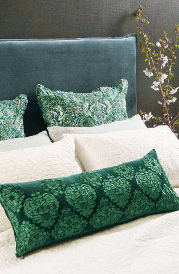 Bianca Lorenne - Rabat Bolster Cushion - Emerald