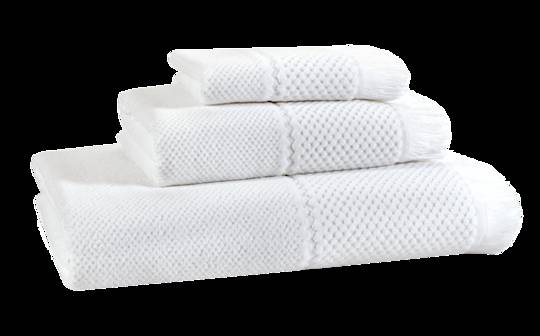 Importico - Devilla - Velour Jacquard White Towels